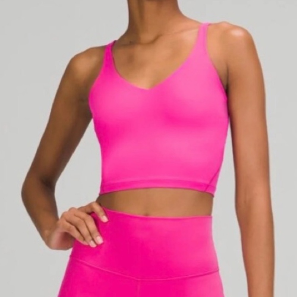 Lululemon Sonic Pink Align Tank